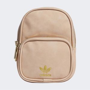 NWT Adidas Mini Pu Suede Backpack